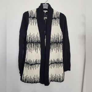 BB Dakota Long Wool Blend Cardigan Small